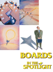 Cover of the book "Boards in the Spotlight"