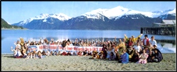 Photo of participants in Haines, Alaska, Festival