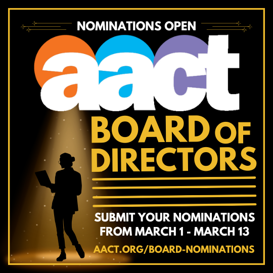 AACT Board Nominations Open March 1-13, 2025