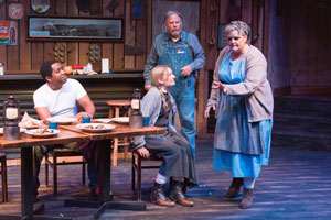 AACT NewPlayFest 2024 production of Tennessee Wet Rub at Cottage Theatre
