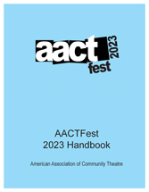 AACTFest Handbook cover