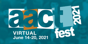Virtual AACTFest 2021 logo