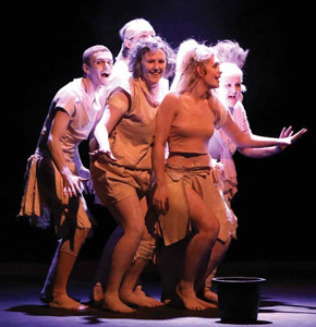 Photo of Australia’s Lieder Theatre production of "Monochrome"