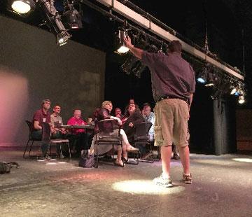 Photo of Stage Manager workshop