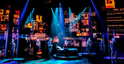 Projection design for the Broadway production of "Dear Evan Hanson"